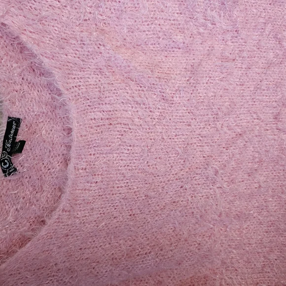 Fluffy Barbie Pink Jumper S - Picture 2 of 4